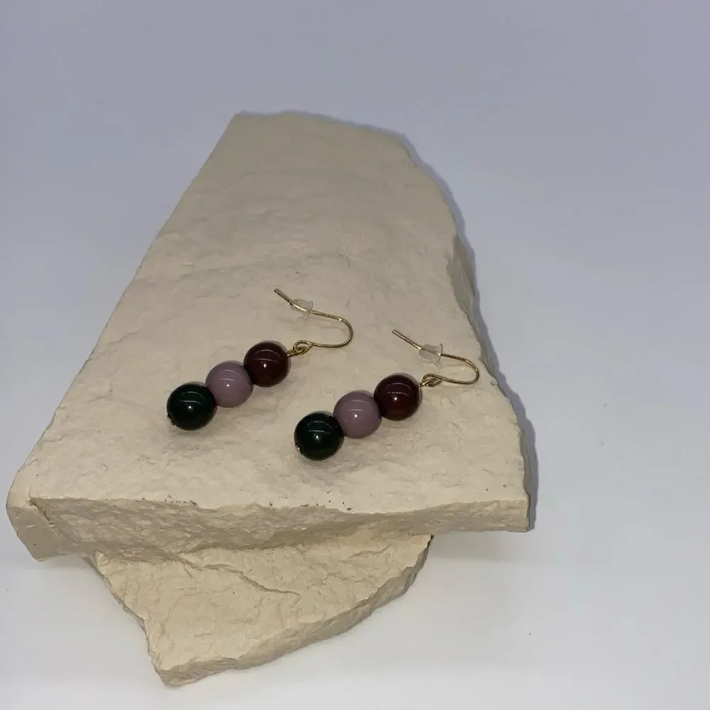 ✨🆕✨ BoHo Colorful Beads Decor Dangle Earrings✨